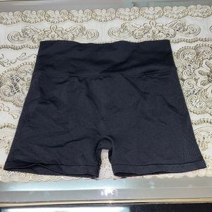 VS Pink black booty shorts